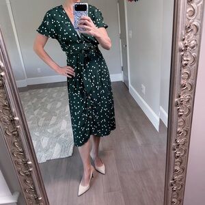 Faithful The Brand Farah Linnea Dot Maxi Dress Size 4